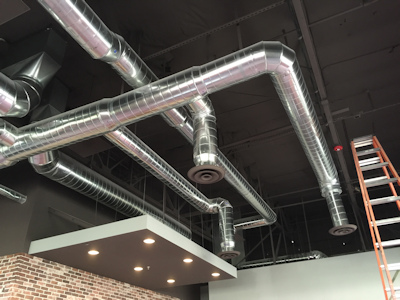 Construction - Duct Cleaning (Exterior of Ducts)